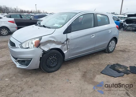 2017 Mitsubishi Mirage Es from USA, damaged, VIN ML32A3HJ1HH009245